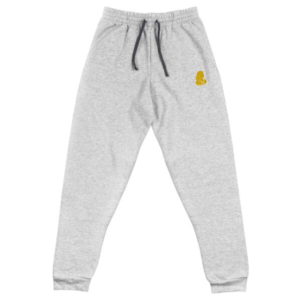 These comfortable yet stylish joggers are perfect for a good run or a relaxing evening at home. And, with your unique print or embroidery design, they'll become your customers' well-loved piece for every activity. 60% cotton, 40% polyester pre-shrunk fleece Fabric weight: 7.2 oz/yd² (244 g/m²) Tapered fit Lower rise on the front, longer rise on the backside 1×1 rib cuffs with spandex for stretch and recovery Elastic waistband with external drawcord Contrast color drawcord and side pockets (all body colors include charcoal gray contrast detailing except black heather, which has black) Pilling-resistant Blank product sourced from El Salvador or Honduras